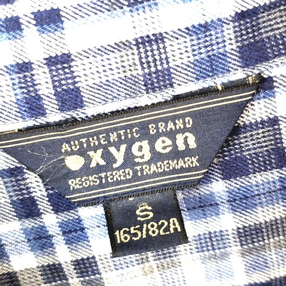 Authentic Brand Oxygen Men's Plaid Shirt size S - Picture 3 of 5